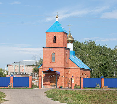 Церковь, построенная на средства колхоза