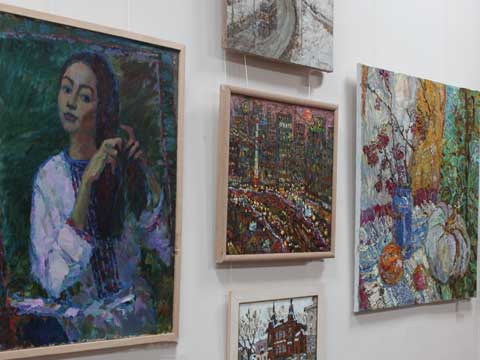 В Самаре открылась выставка работ известных самарских художников Николая Лукашука и Полины Горецкой