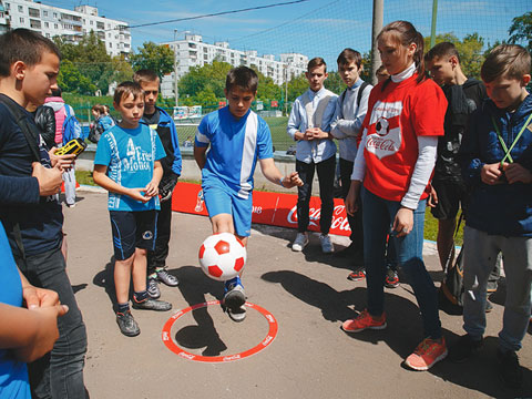 В Самаре прошел городской турнир «Кожаный мяч – Кубок Coca-Cola»